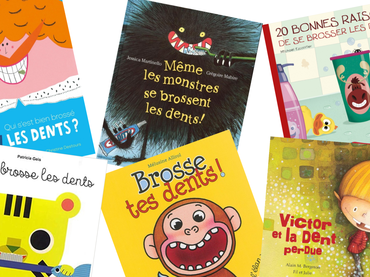 Des livres sur le brossage de&nbsp;dents
