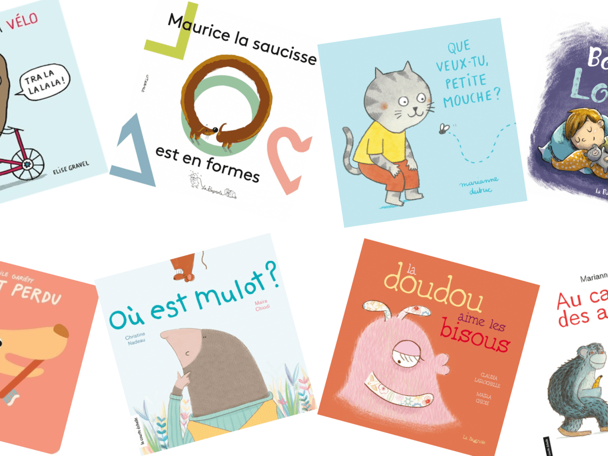 Les meilleurs livres cartonnés québécois pour les&nbsp;tout-petits
