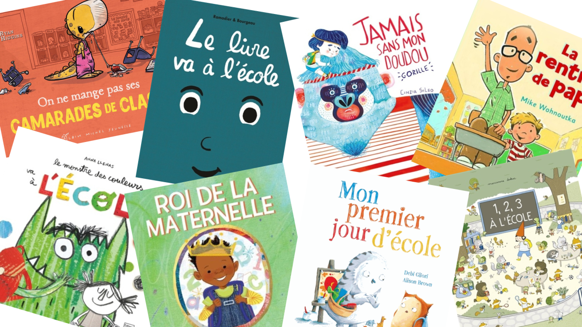 Préparer la rentrée à la maternelle avec des albums jeunesse