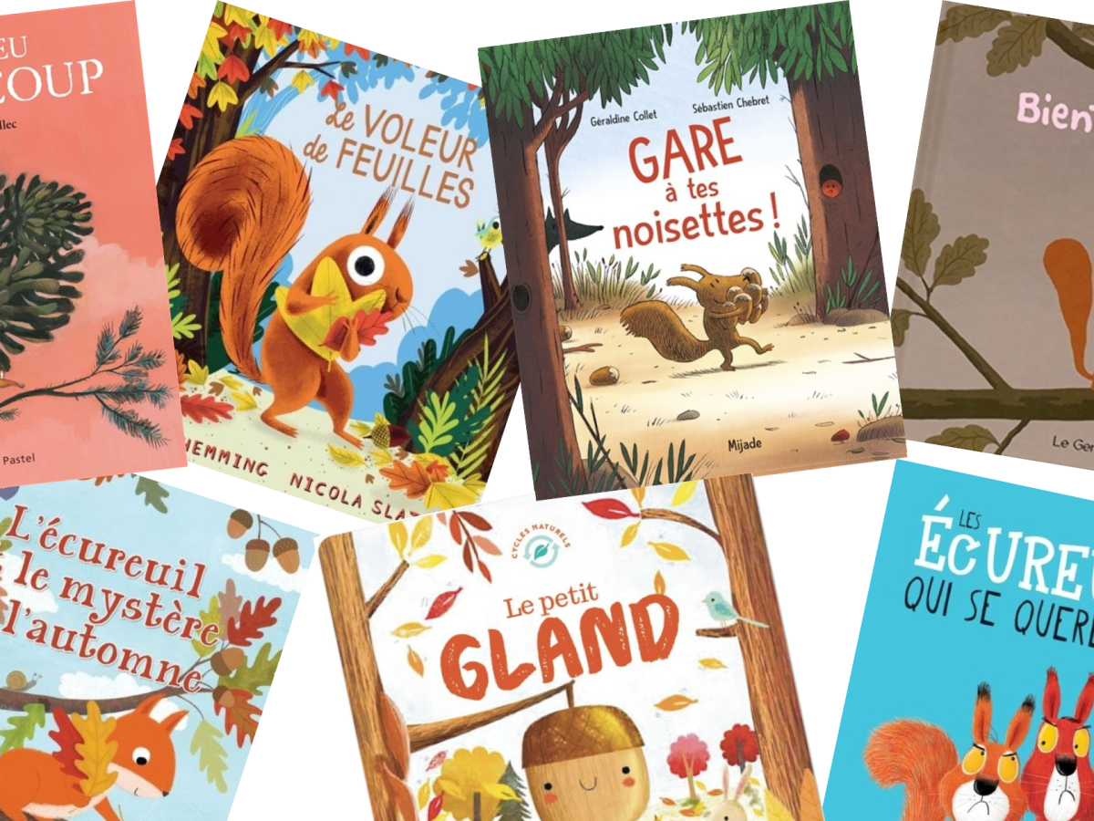 Des histoires d&rsquo;écureuils à lire cet&nbsp;automne