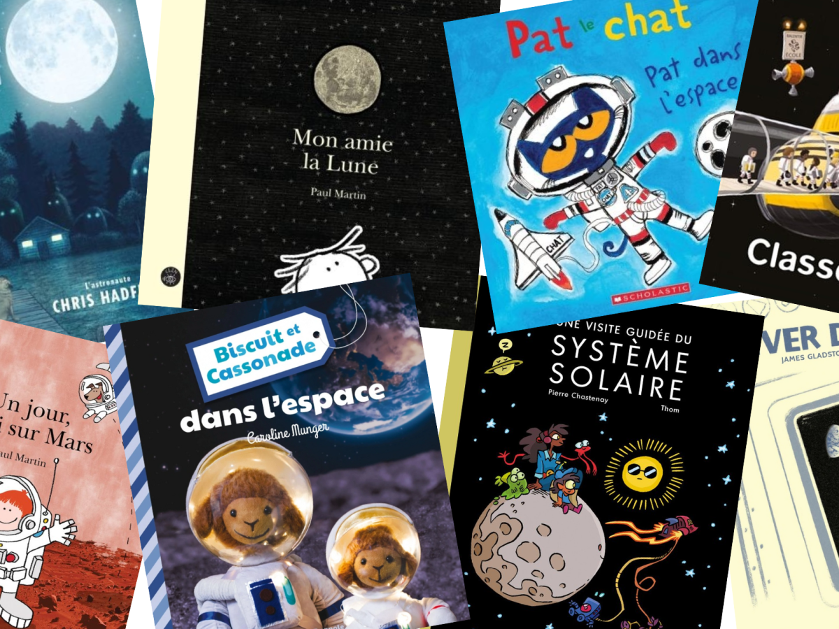 Des livres jeunesse sur&nbsp;l&rsquo;espace