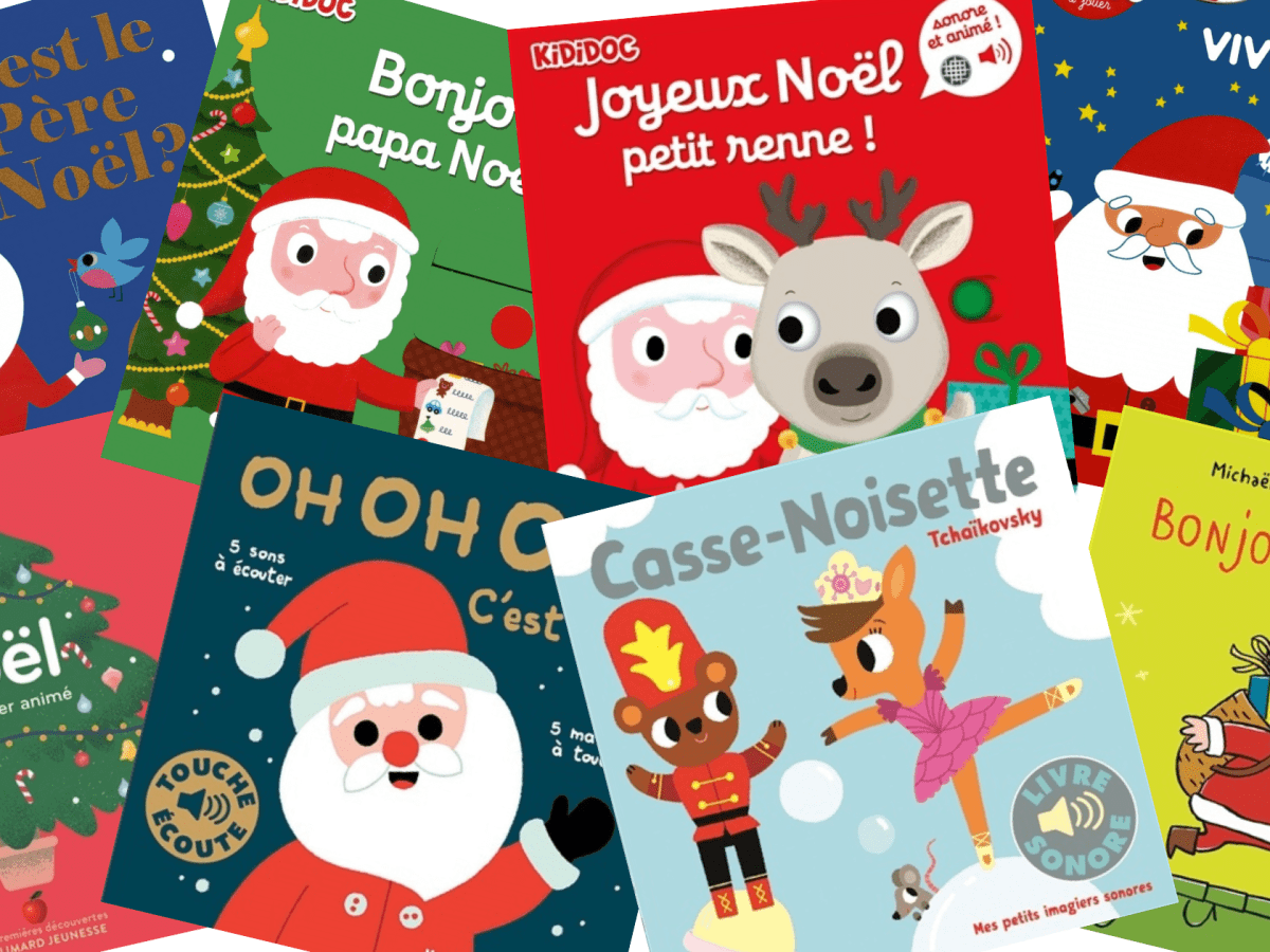 Des livres cartonnés de Noël pour les&nbsp;tout-petits