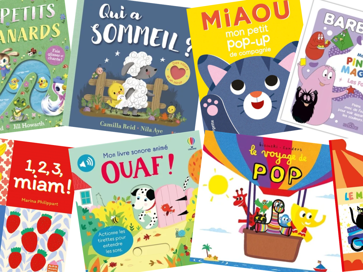 Plein de nouveautés pour les tout-petits en&nbsp;librairies!