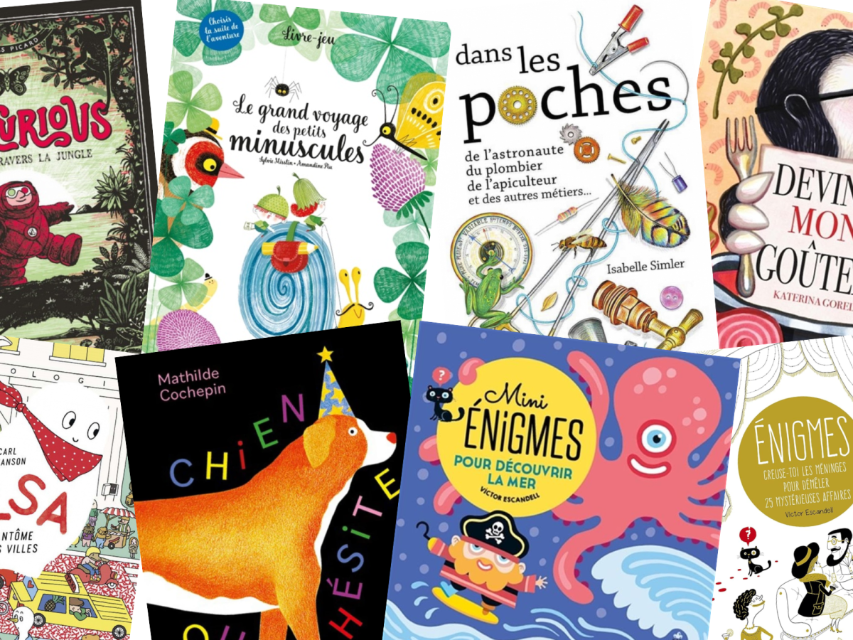 Des livres-jeux à découvrir pendant la semaine de&nbsp;relâche