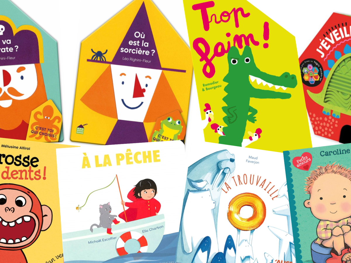 13 nouveaux livres cartonnés pour les&nbsp;tout-petits