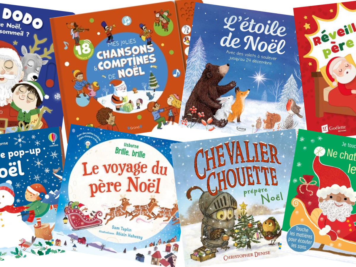 25 suggestions de livres cartonnés de Noël à découvrir avec les&nbsp;tout-petits