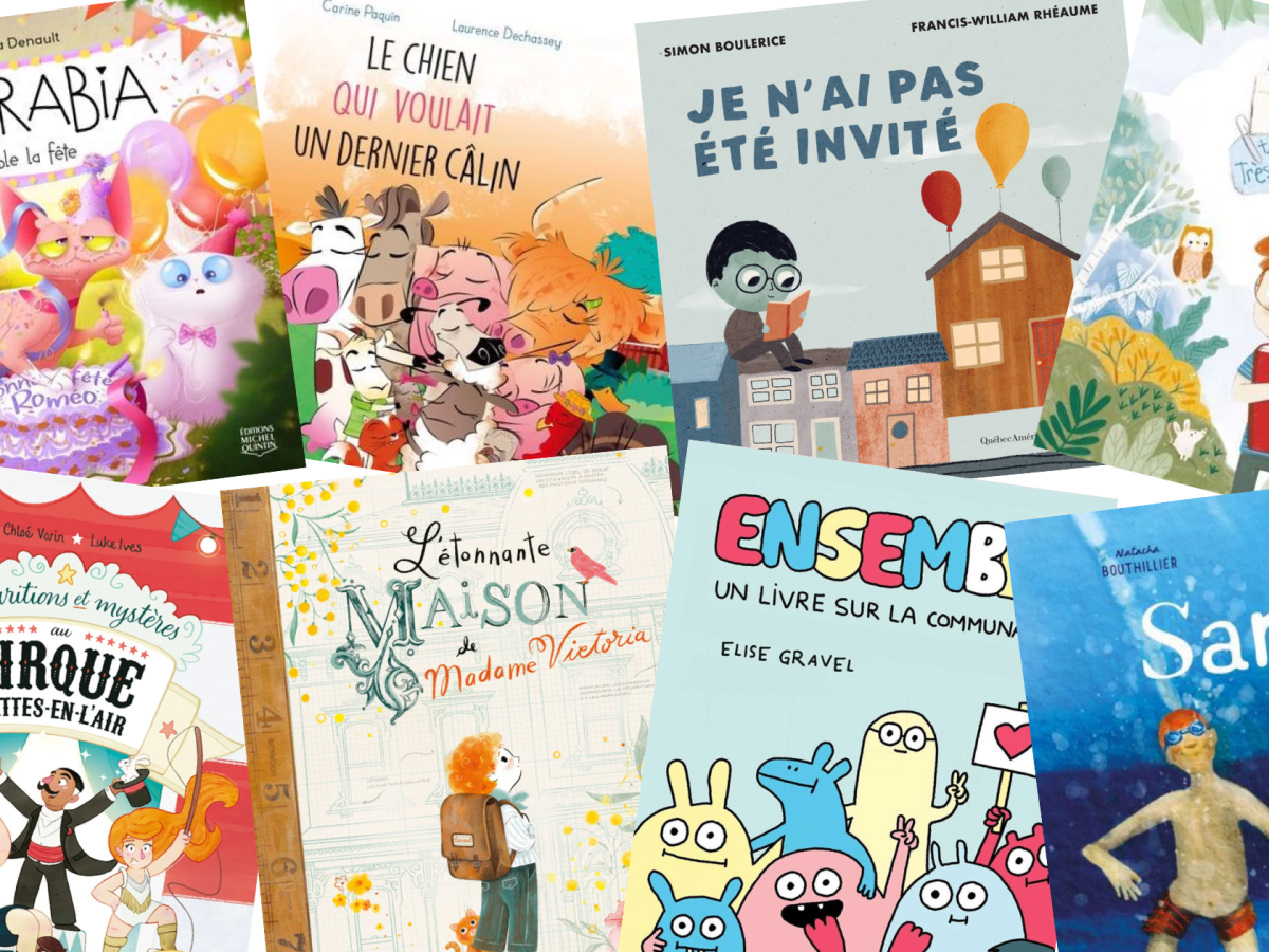 Méli-mélo de 10 albums jeunesse québécois à&nbsp;découvrir