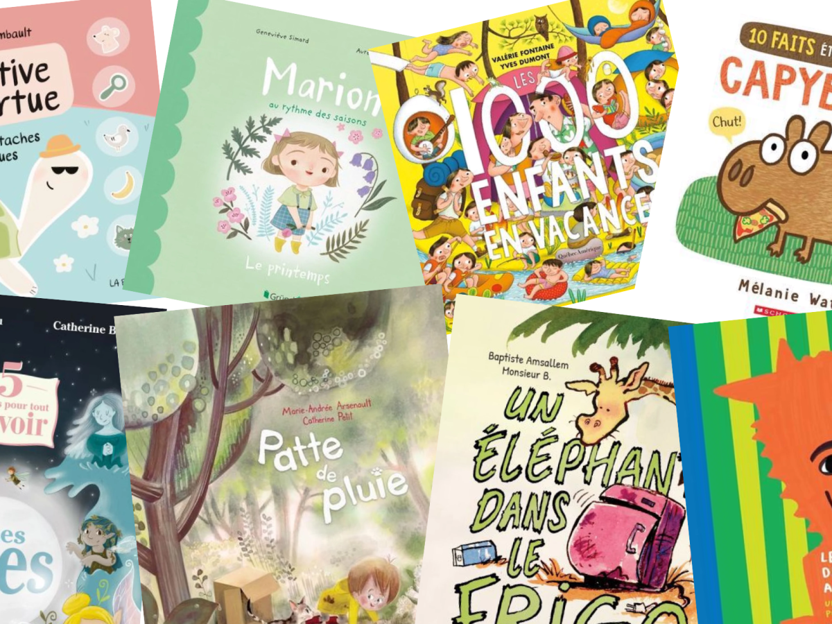 Méli-mélo de nouveaux albums jeunesse&nbsp;québécois