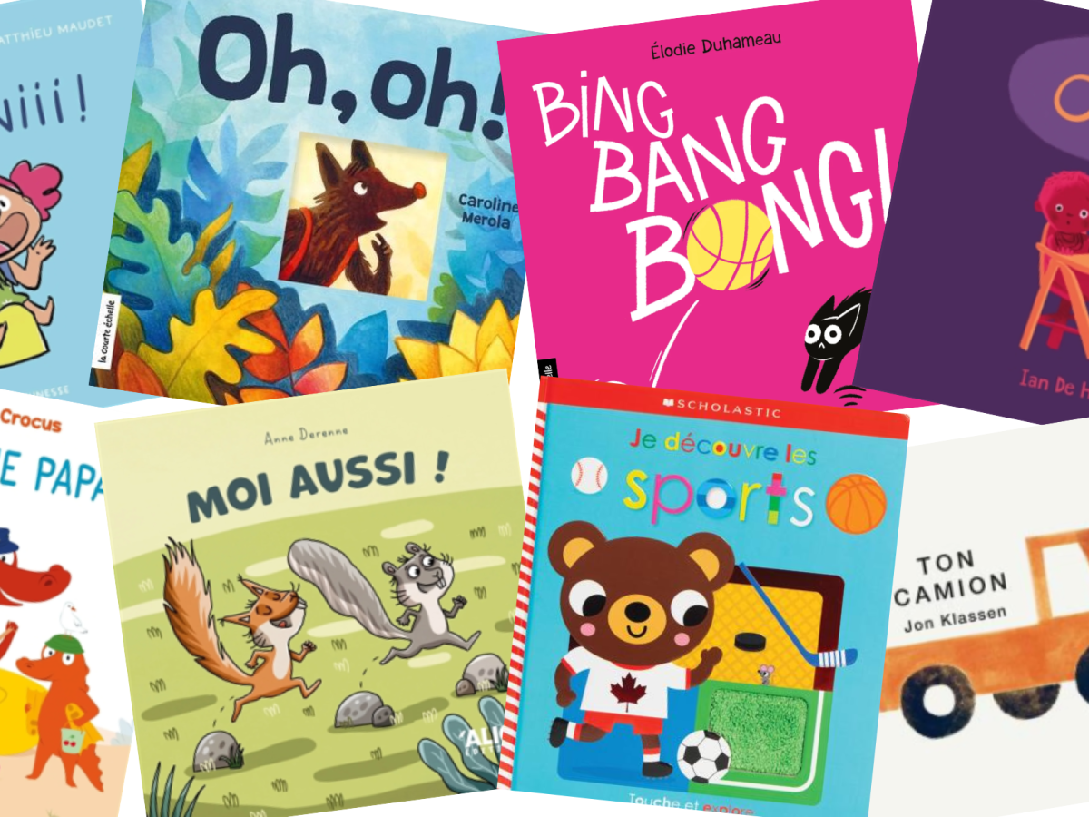 10 nouveaux livres cartonnés pour les&nbsp;tout-petits